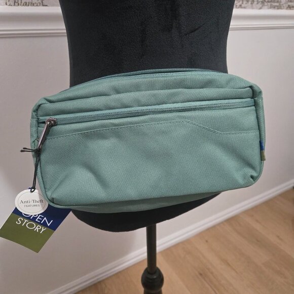 Open Story Anti-Theft travel fanny waist sling pack bag - Picture 5 of 7